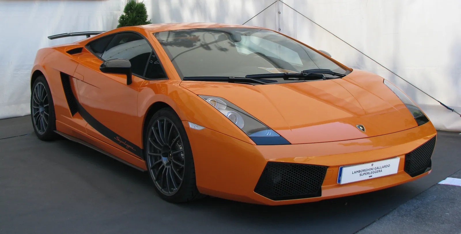 Lamborghini Gallardo Superleggera (2007-2008), exterior photo