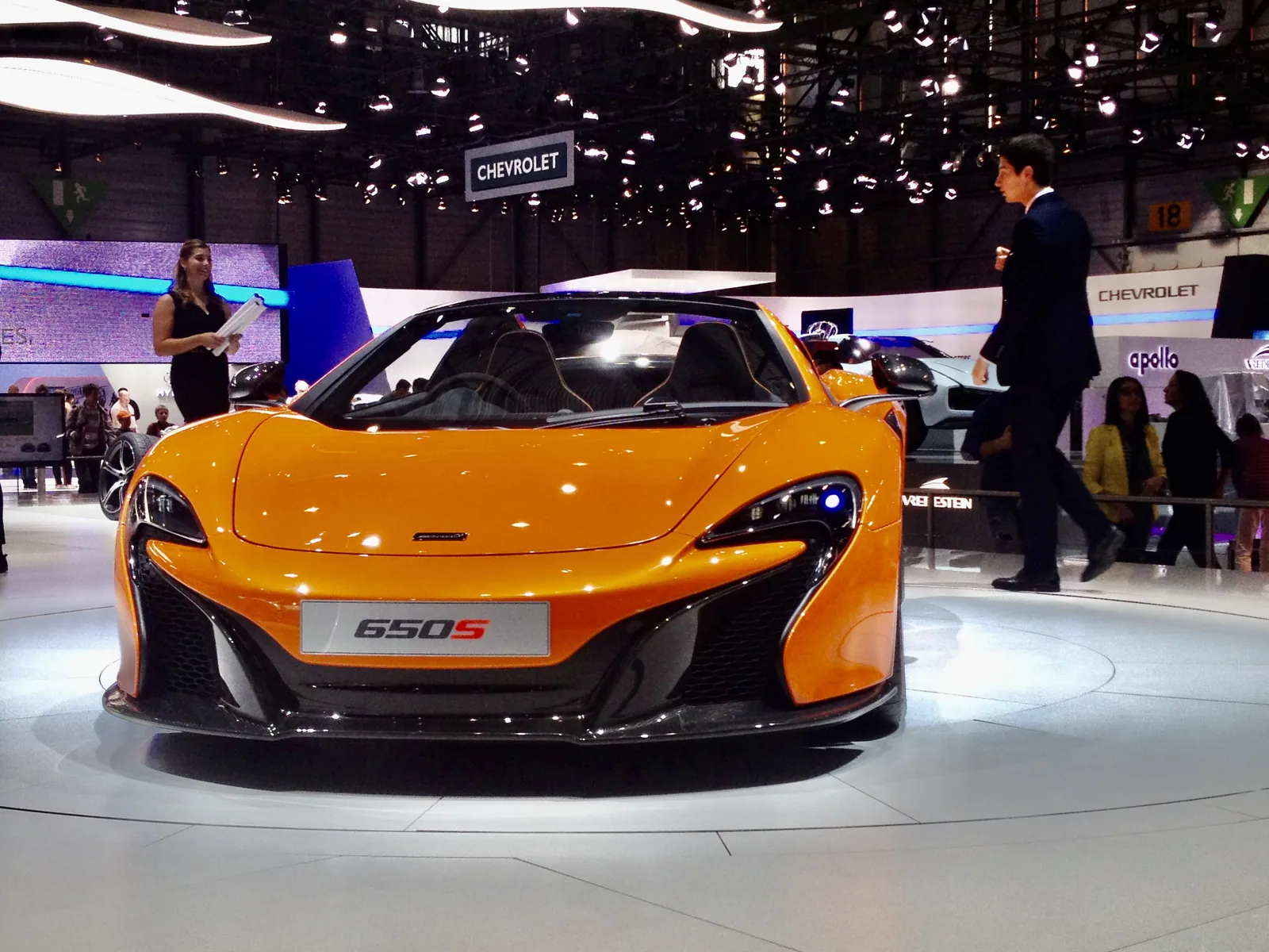 McLaren 650S Spider (2014-2017), exterior photo