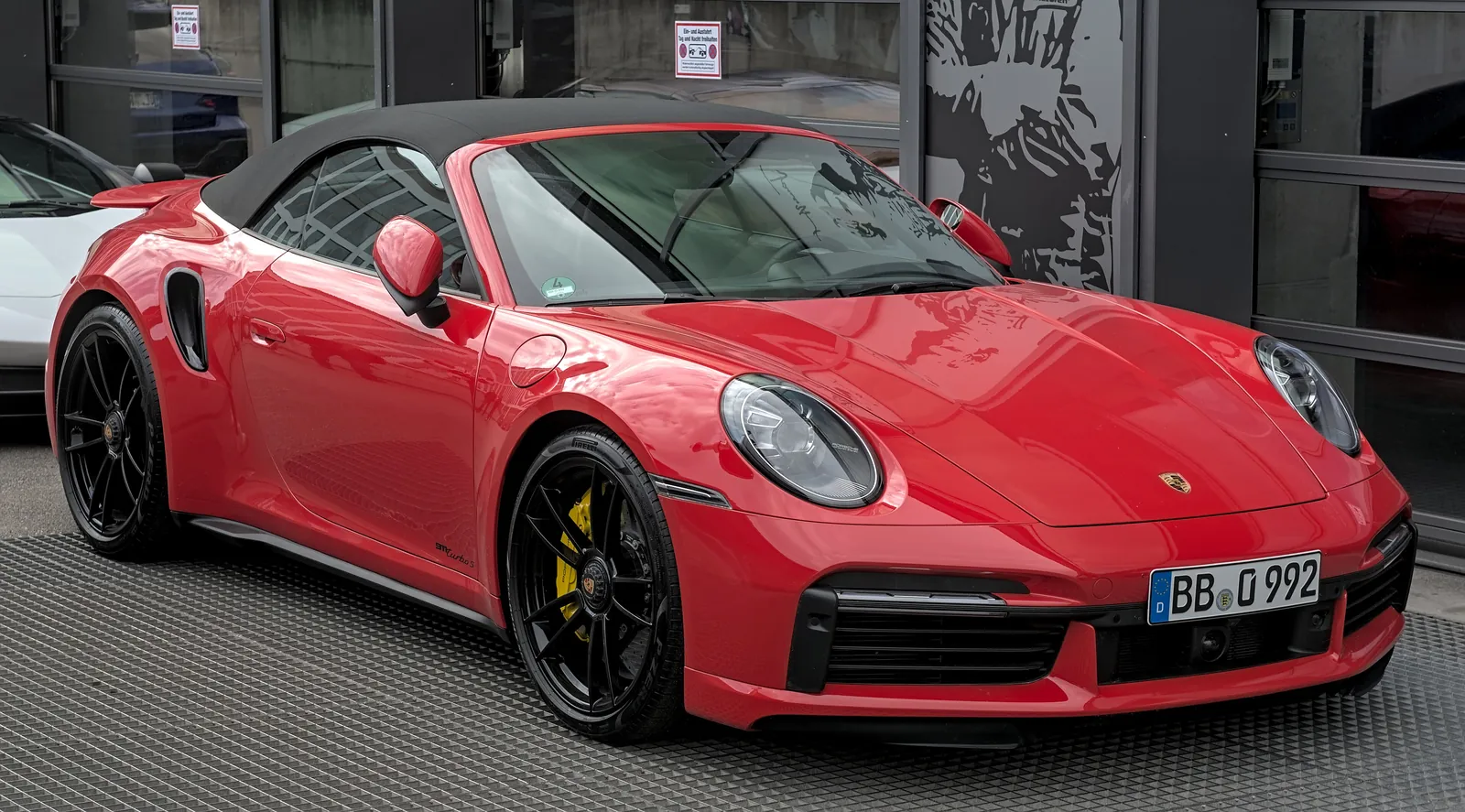 Porsche 992 Turbo S Cabriolet (2020–), exterior photo